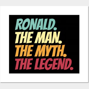 Ronald The Man The Myth The Legend Posters and Art